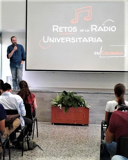 Fotografía del evento retos de la radio universitaria Unibagué
