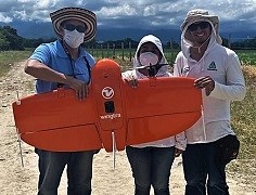 Un proyecto consistente en drones, liderado por el profesor Óscar Barrero, ha sido aplicado en los distritos de riego Usocoello, Asorrecio y Usosaldaña.
