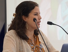 En su conferencia, la Dra. Patricia Zalamea puso como contexto las artes liberales como ese vehículo de comprensión del futuro.